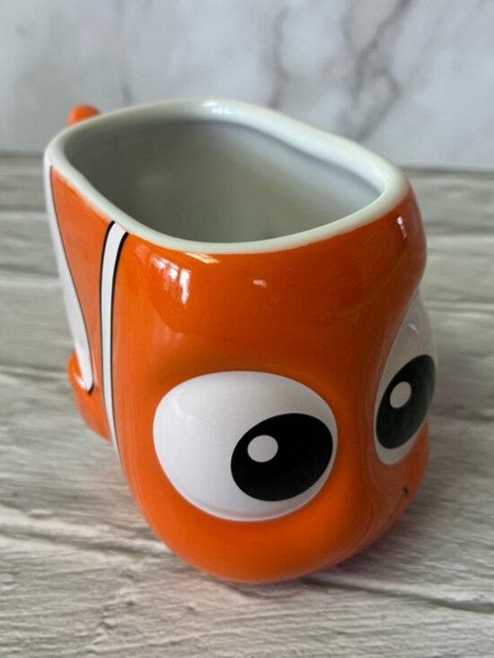 Disney Store Authentic Pixar Finding Nemo 3D Character Orange Coffee Mug - Picture 1 of 7